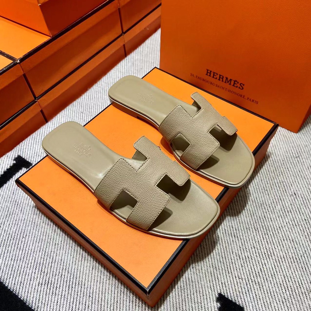 에르메스 올수공 오란 슬리퍼 샌들 앱송 23